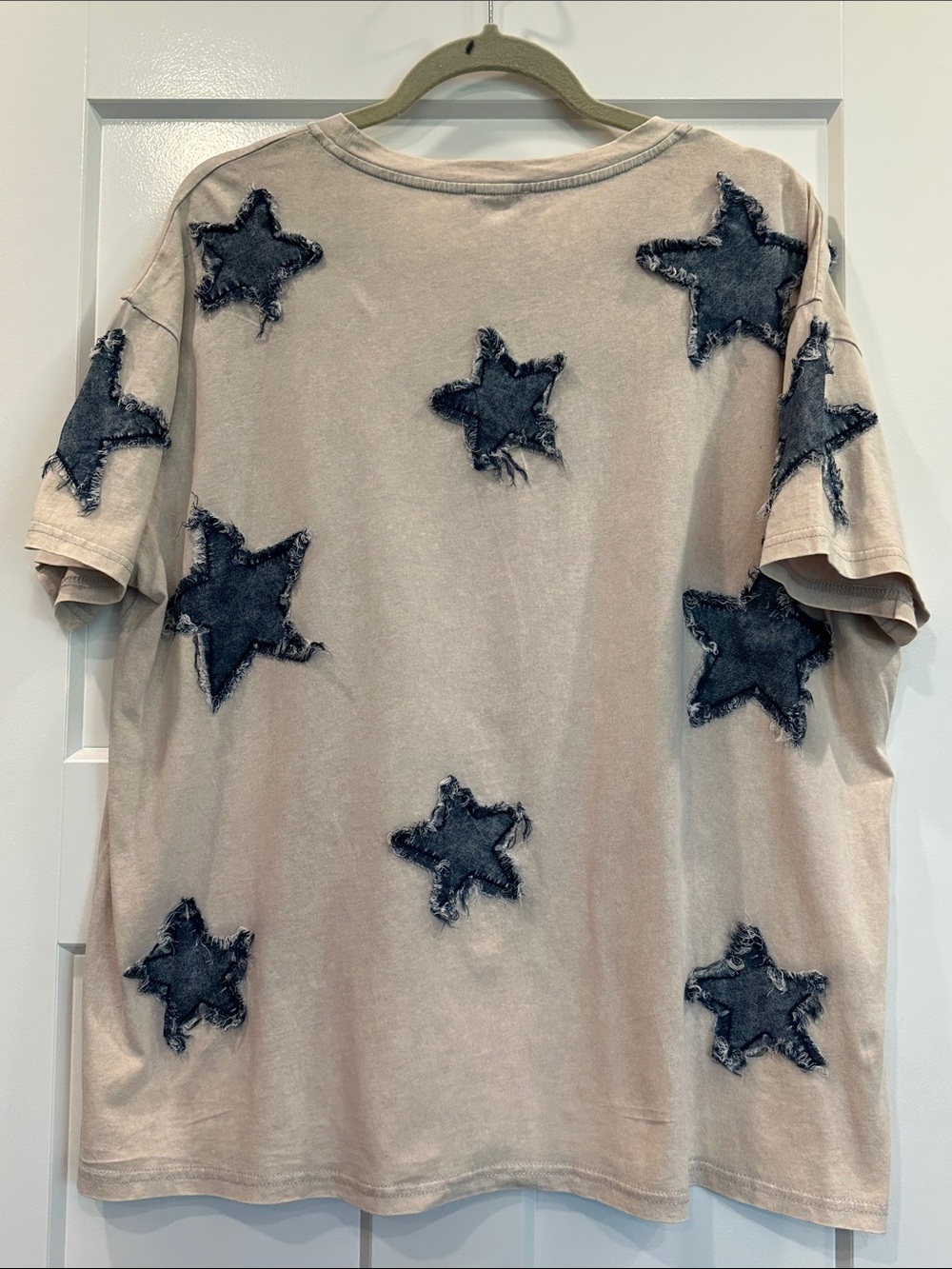 Sage + Fig Relaxed Short Sleeve Top, Size Small - Picture 4 of 6